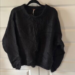 Free People Black Sweater